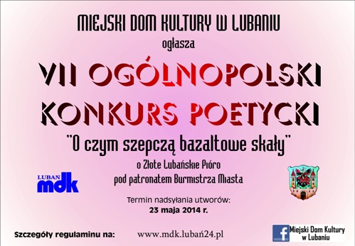 VII Oglnopolski Konkurs Poetycki